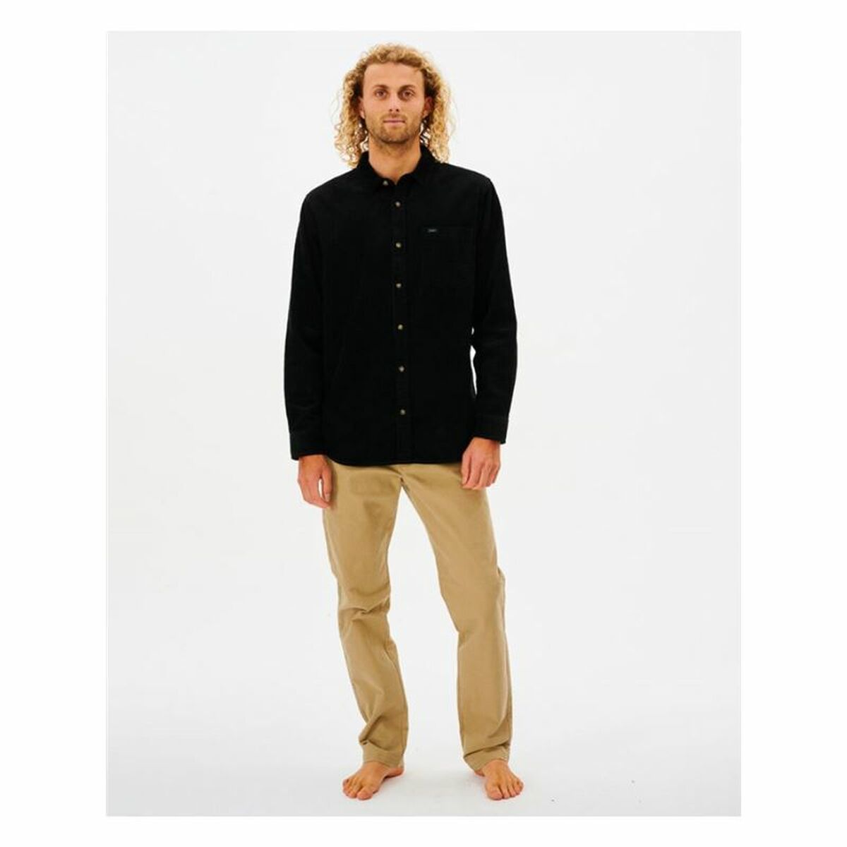 Herenshirt met Lange Mouwen Rip Curl State Corduroy