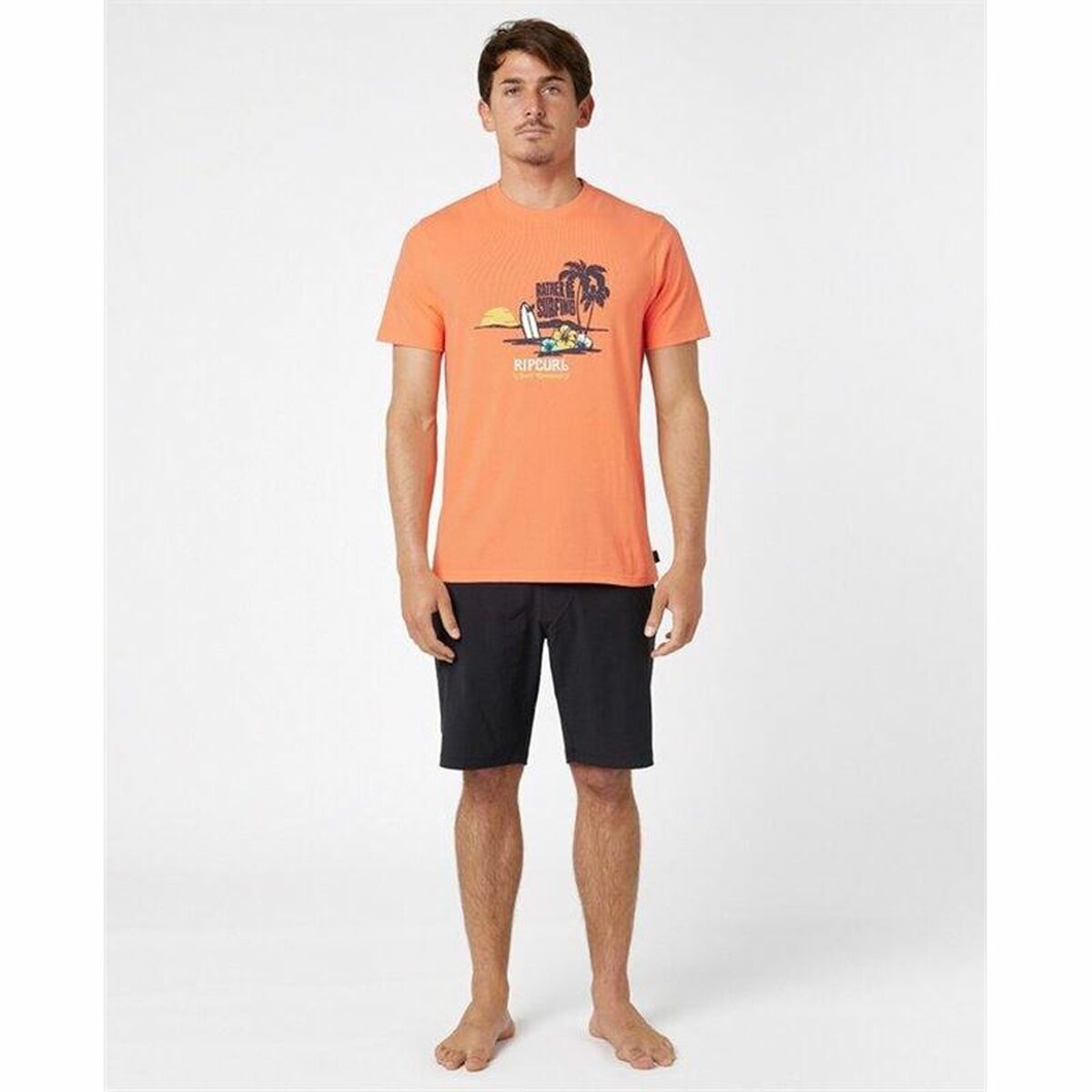 Shirt Rip Curl Framed Oranje Mannen