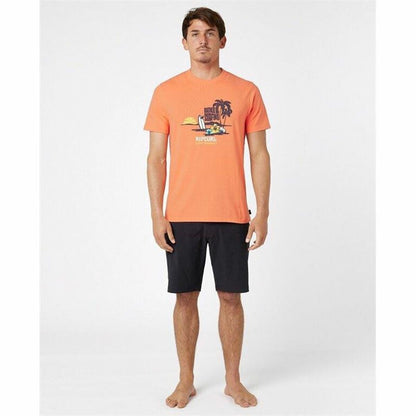 Shirt Rip Curl Framed Oranje Mannen