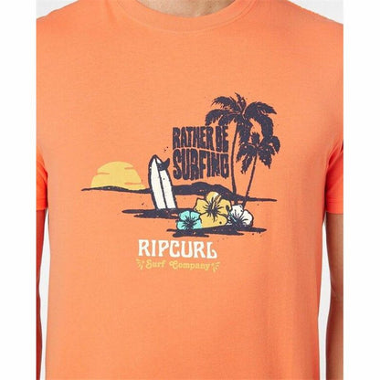 Shirt Rip Curl Framed Oranje Mannen