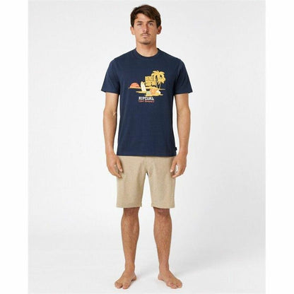 Shirt Rip Curl Framed Marineblauw Mannen