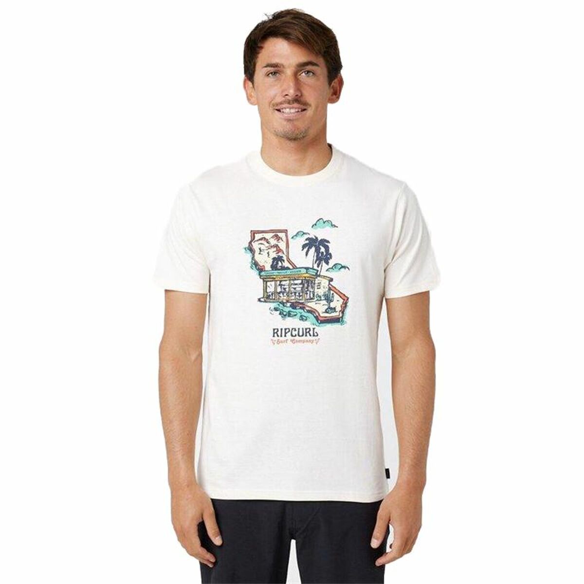 Shirt Rip Curl Framed Wit Mannen