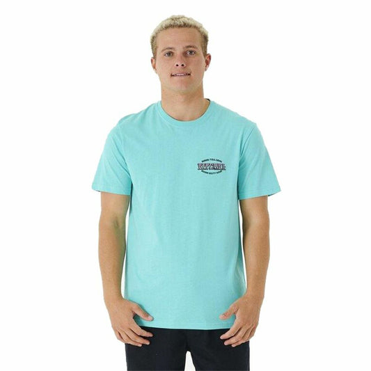Shirt Rip Curl Slasher Aquamarijn Mannen