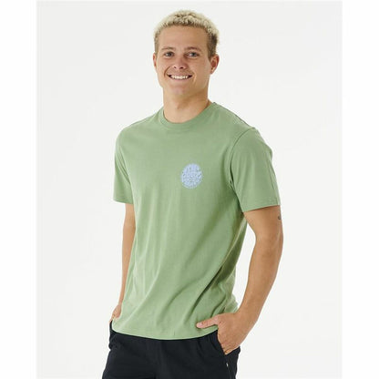 Shirt Rip Curl Wetsuit Icon Cyaan Mannen