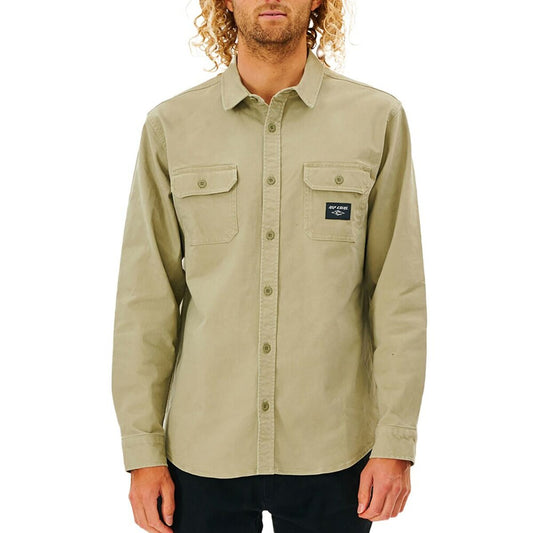 Herenshirt met Lange Mouwen Rip Curl Epic Beige